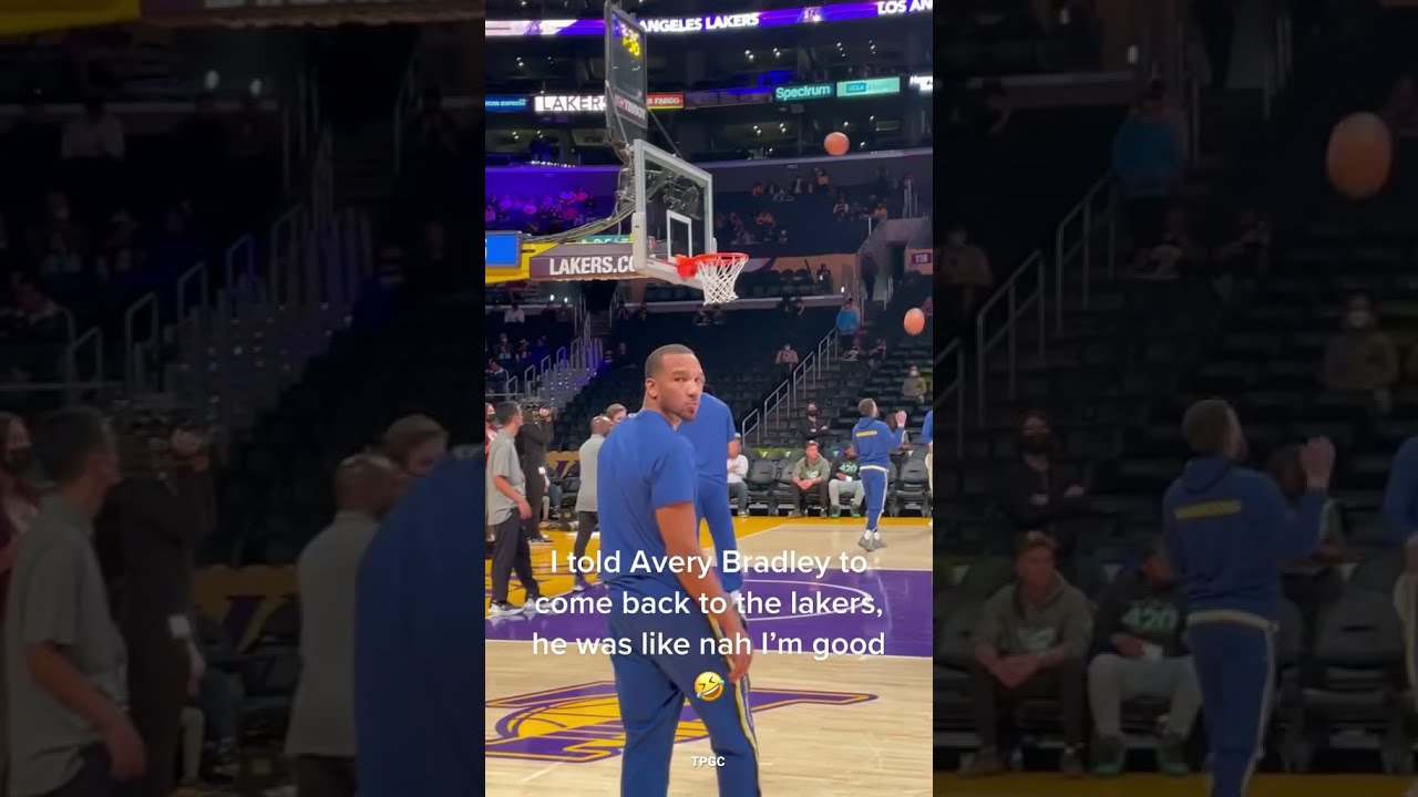 He Asked Avery Bradley to Come Back to the Lakers…And It Happened 😳