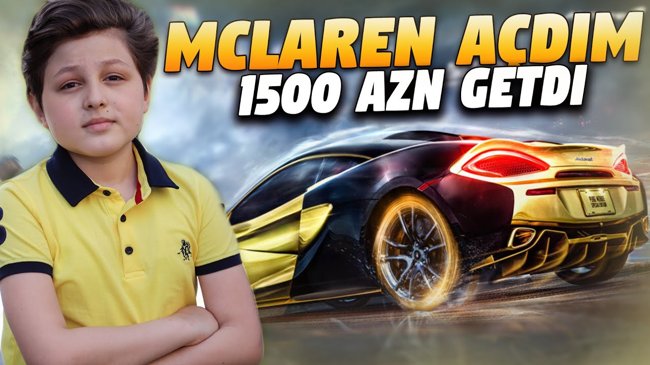 MCLAREN AÇDİM 1500 AZN GETDİ