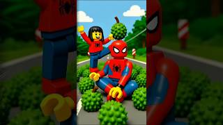 evolution of spider-man building blocks #spiderman #building