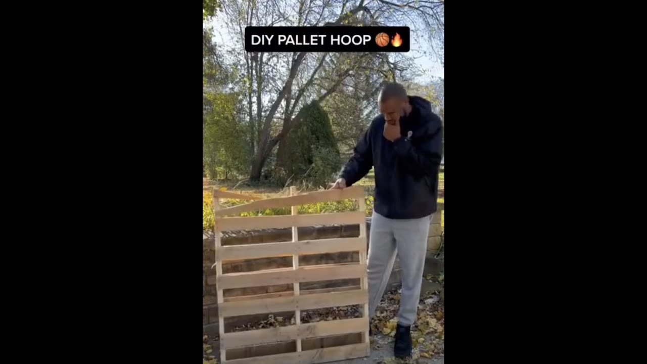DIY Pallet Hoop 