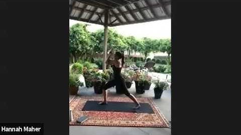 Yoga for Anxiety - Week 2 - Live Zoom Recording