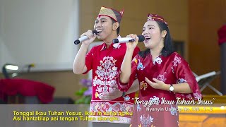 Tonggal Ikau Tuhan Yesus - GKE Galilea Band ft. Rudi \u0026 Curtina