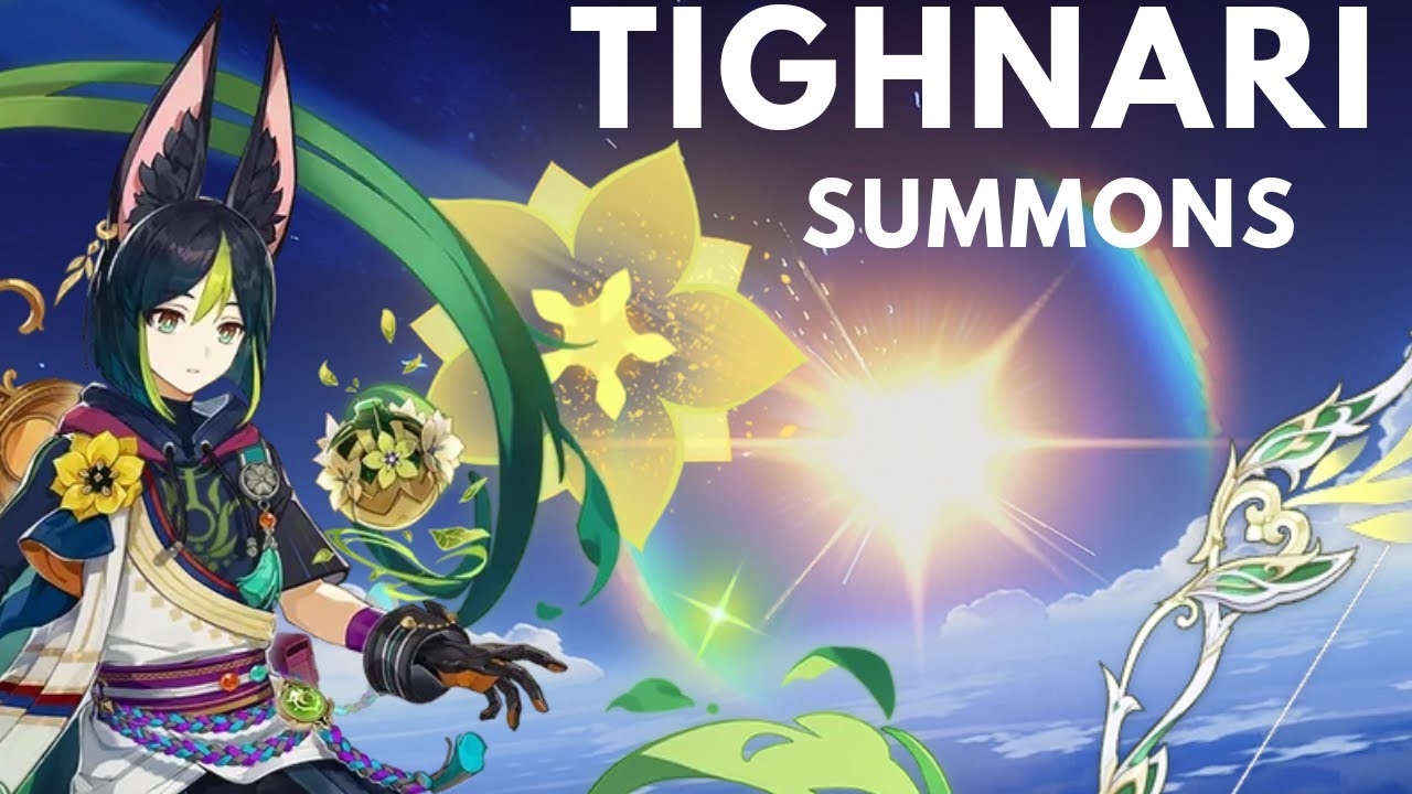 TIGHNARI BLESSED PULLS || Tighnari Summons + Hunter's Path pulls