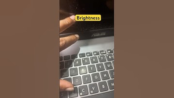 Asus X450C Series Laptop Screen Display Brightness Not Working Problem#macnitesh#keyboardtricks#2025