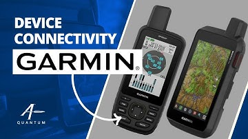 Connecting Garmin Handheld devices to AB Quantum™