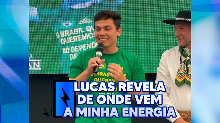 DE ONDE VEM A MINHA ENERGIA? | LUCAS HANG | LUCIANO HANG