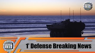 Surf transit testing for new ACV Amphibious Combat Vehicle 8x8 wheeled armored by US Marines