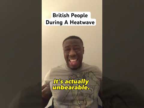 Nathan Caton Sketch: British People During A Heatwave