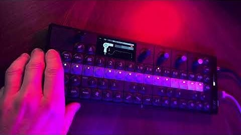 Dark Synthwave on Teenage Engineering OP-XY