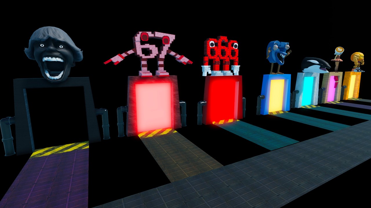 Roblox Enter Brainrot: New BRAINROTS - 666, 67, SCP 67