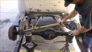 Jimenez Bros Customs / How to installl 2 link / suspension  PART 2