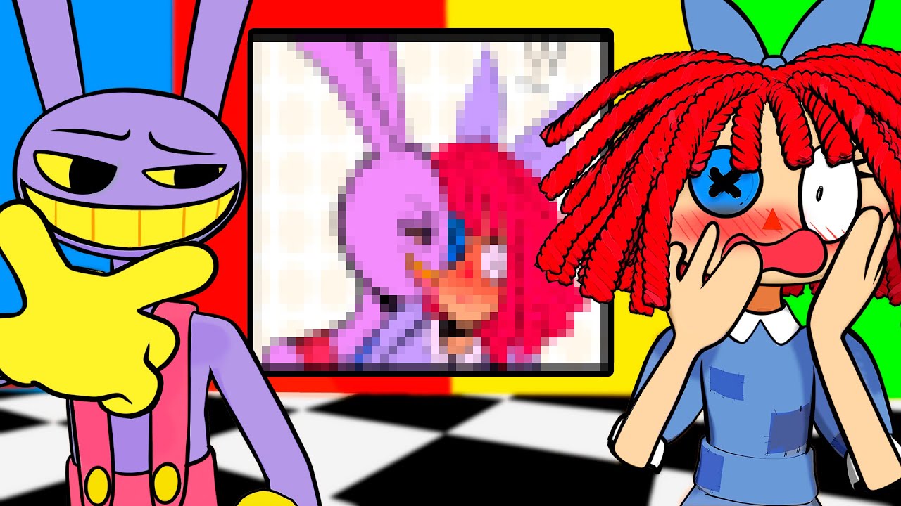 Jax e Ragatha REAGEM As MELHORES ARTES de The Amazing Digital Circus Vr