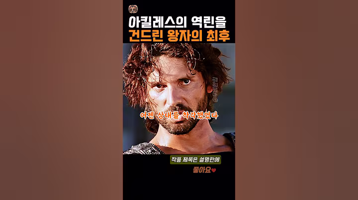 아킬레스의 역린을 건드린 왕자의 최후