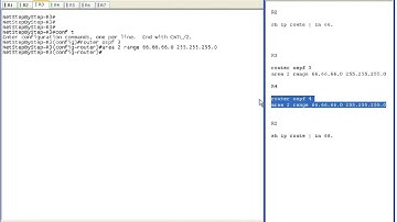 OSPF   Route Summarization between OSPF Areas