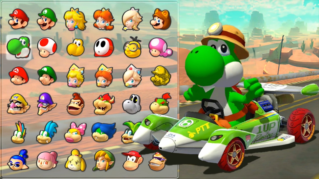 マリオカート8 デラックス】探検家ヨッシーと行く！世界最速への道