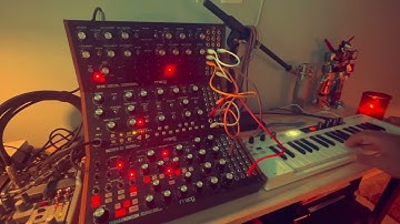 08272022_2104_43 | Moog Subharmonicon Mother-32 DFAM w Strymon Big Sky