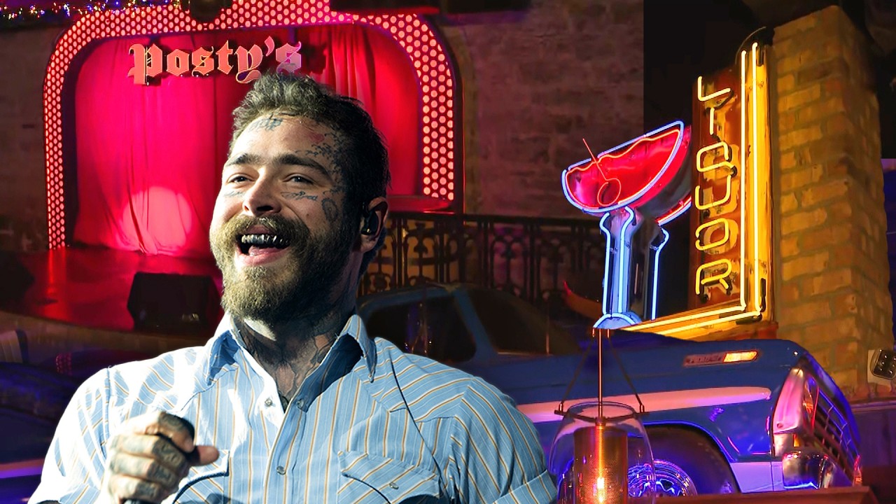 Tour Post Malone’s Nashville Bar: Posty’s!