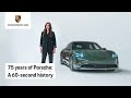 The full history of porsche in 60 seconds with nina dobrev