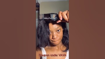 Easy U Part Wig Install For Beginners!🤔Back To School Natural Hairstyle Ft. #ULAHAIR