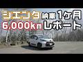 シエンタ【1ヶ月6000km】オーナーレポート!気に入ってるところ気になるところ