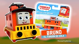 BRAKE CAR BRUNO! NEW SEASON 2 CHARACTER DIECAST PUSH ALONG ALL ENGINES GO THOMAS & FRIENDS UNBOXING