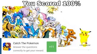 CATCH THE POKEMON QUIZ- GANHE 11 ROBUX GRÁTIS 2022. screenshot 5