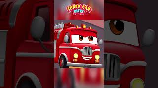 Supercar Rikki and The Firetruck on a Rescue Mission! #rikkishorts