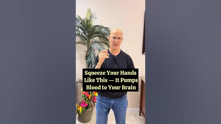 이렇게 손을 꽉 쥐세요. 뇌로 혈액을 공급합니다! #drmandell #건강 #뇌 #치유