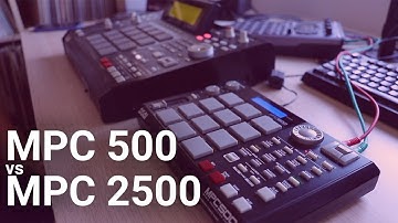 MPC 500 vs MPC 2500 - Sampling Comparison | #mpc2500 #mpc500 |