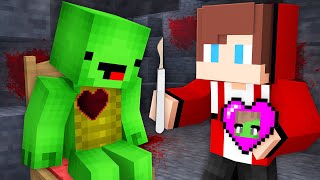 Why Jj Swap Mikey Heart With Mikey Girl Heart In Minecraft - Maizen