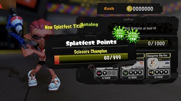 Splatoon 3 (Splatfest World Premiere) - Reaching Scissors Champion