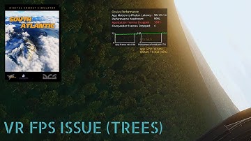 DCS South Atlantic map FPS VR issue