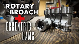 Rotary Broaching Eccentric Cams || INHERITANCE MACHINING
