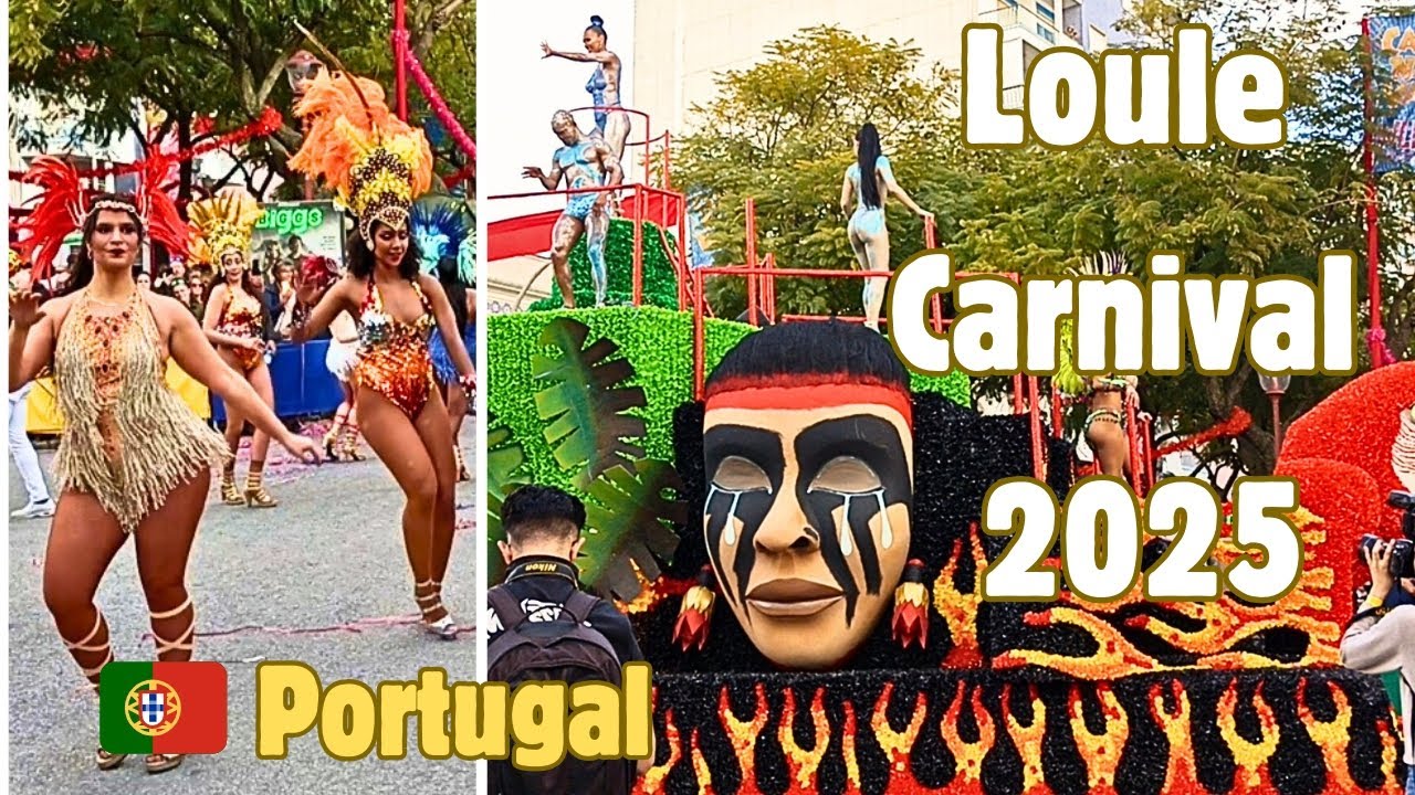 CARNAVAL DE LOULE 2025 | 1ST DAY|  OLDEST CARNIVAL IN PORTUGAL 
