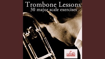 D Major Scale Exercise Trombone (Faster)
