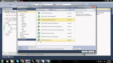 How to Add a New Project in ASP.NET Project.flv