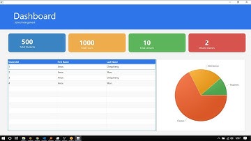 School Management System Redone with JavaFX #2