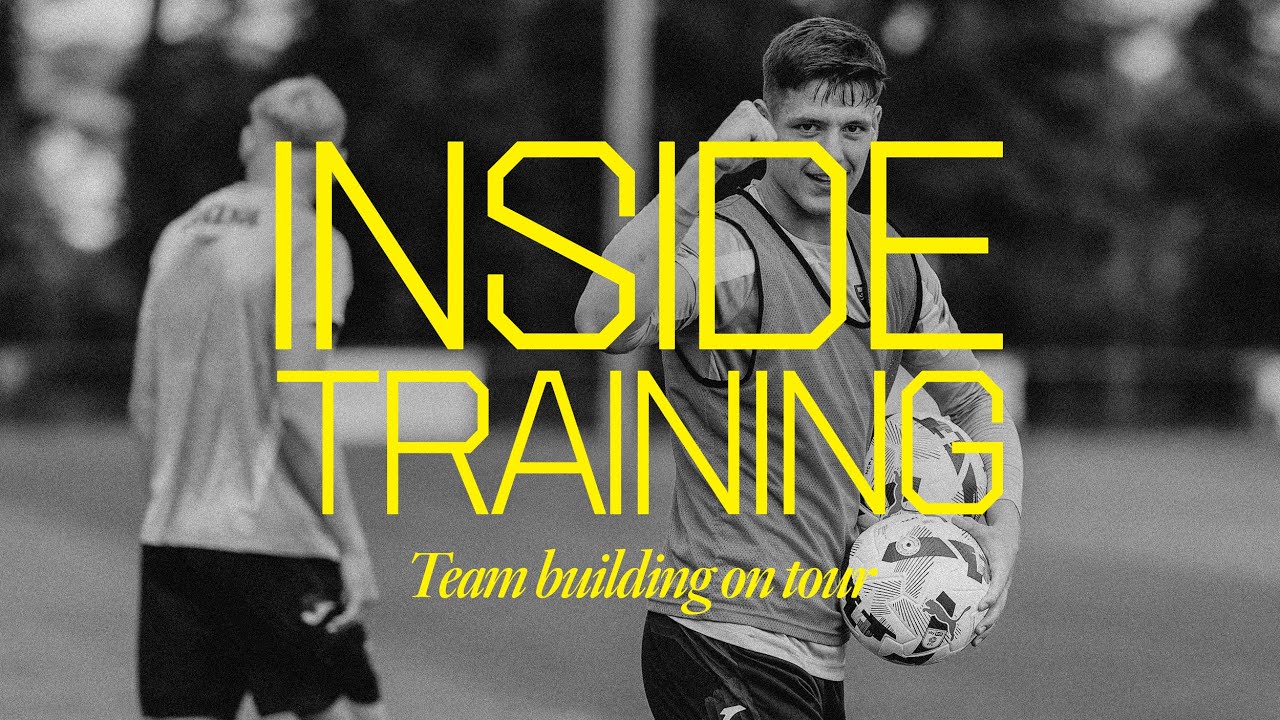 Working up a sweat 😅 | Day two of our pre-season training camp 🏋️