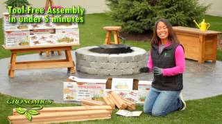 GRONOMICS® Modular Raised Garden Beds - Assembly