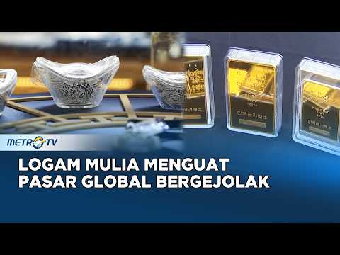 Harga Emas dan Perak Dunia Melonja, Dolar AS Melemah di Tengah Isu Damai Iran