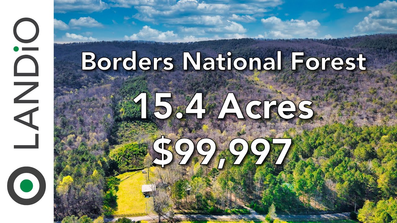 15.4 Acres of Land for Sale in bordering Chattahoochee National