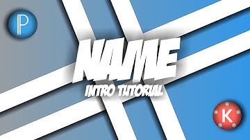 How To Make Name  Intro In Kinemaster. [ Intro Tutorial]