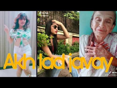 Jo Akh Lad Jaave Saari Raat Neend Na Aave Meinu Bada Tadpaave Tik Tok Dance Videos Combinations