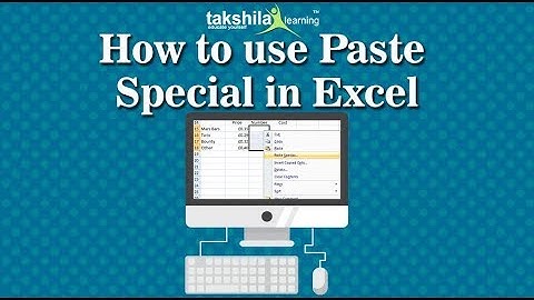 How to Use Paste Special | Microsoft Excel | MS Excel tutorial in English | Advanced Excel