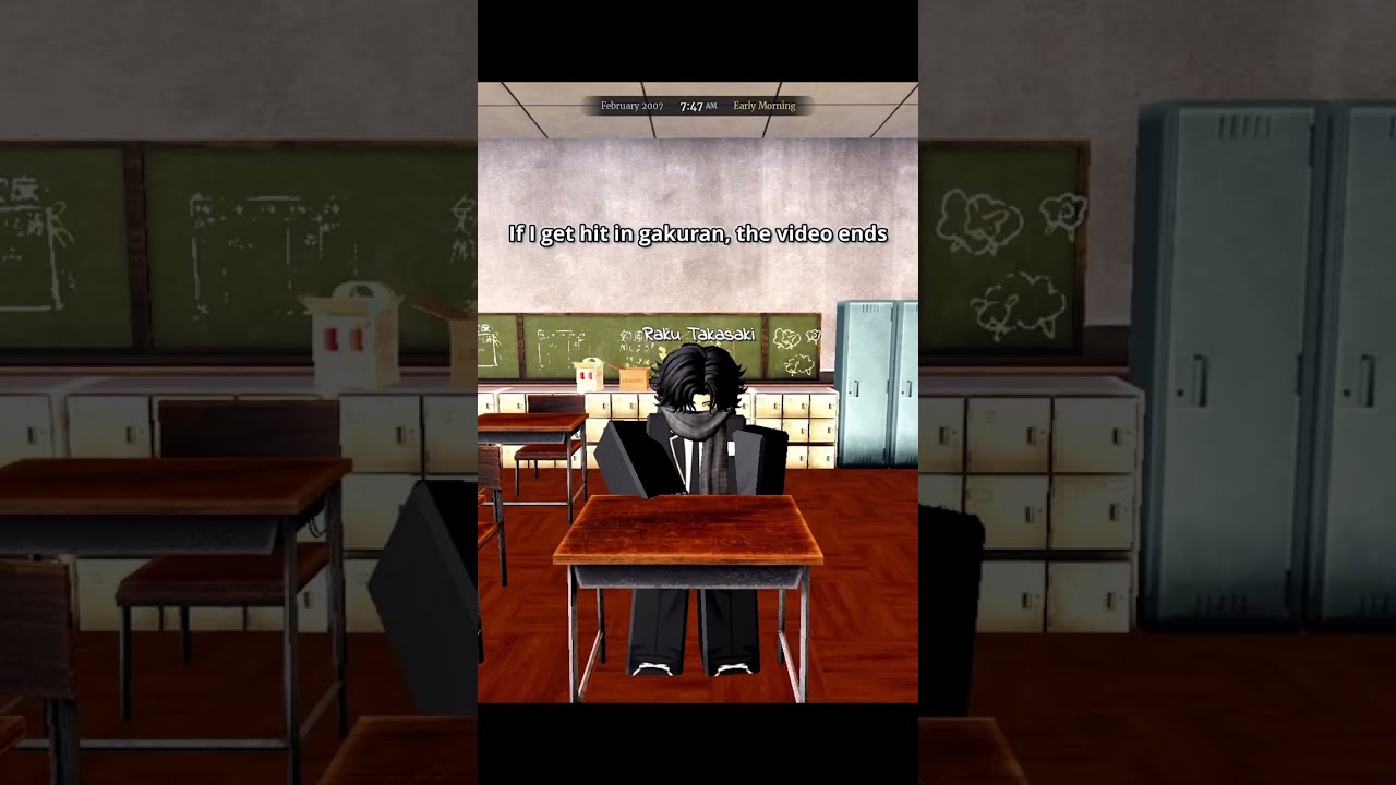 Bro, I really just wanted to wander around... #roblox #robloxfunny #gakuran #fyp