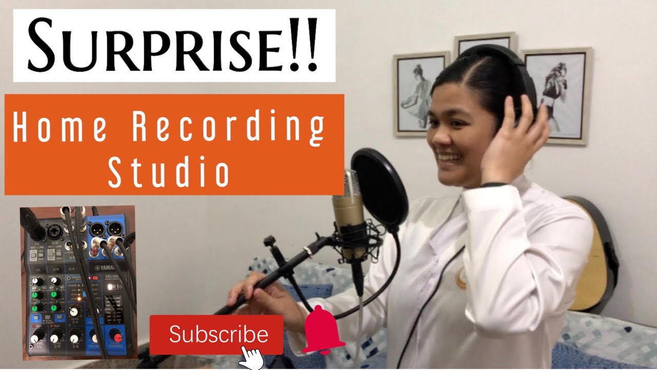 HOW TO SET UP SIMPLE HOME RECORDING STUDIO - YouTube