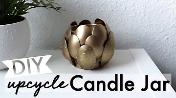 Upcycle Candle Jar DIY - What to do with your empty candle jar