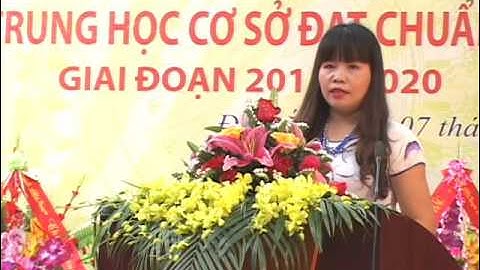 Lễ đón bằng công nhận trường PT DTNT THCS A huyện Đà Bắc đạt chuẩn Quốc gia - Phần 3