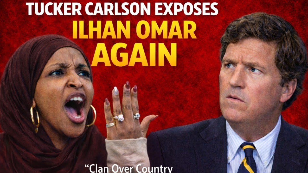 Watch Tucker Carlson EXPOSE Ilhan Omar & Where Her Loyalty Truly Lies