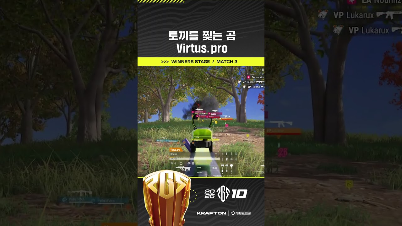 눈 깜짝할 사이 끝내 버린 토끼 사냥 🐻❄️ Virtus.pro